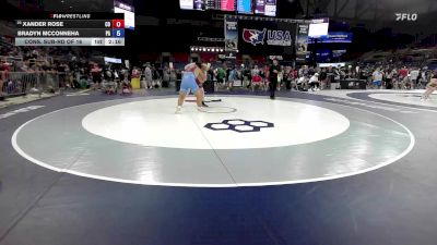 285 lbs Cons. Sub-rd Of 16 - Xander Rose, CO vs Bradyn McConneha, PA