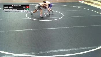 125 lbs Round 3 (6 Team) - Vincent Mayberry, Sioux Falls vs Karim Allal, Central Missouri
