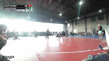 130 lbs Rr Rnd 3 - Elliott Schmidt, Broken Arrow Wrestling Club vs Preston Plunk, Coweta Tiger Wrestling