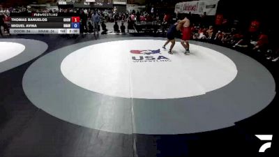 285 lbs Thomas Banuelos, OCWA - Orange County Wrestling Association vs Miguel Avina, NAWA - North Area Wrestling Association