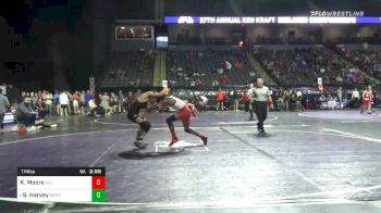 174 lbs Prelims - Kenny Moore, Northern Illinois vs Ben Harvey, Army West Point