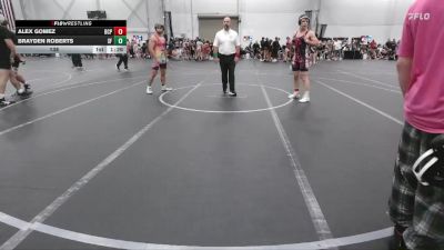 138 lbs Round 5 (6 Team) - Brayden Roberts, Sly Fox vs Alex Gomez, BC Predators