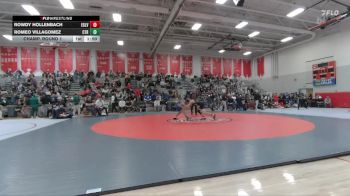 138 lbs Champ. Round 1 - Romeo Villagomez, Center vs Rowdy Hollenbach, Eagle Valley