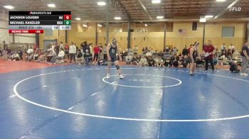 184 lbs Semifinal - Jackson Lougen, North Idaho College vs Michael Kanzler, Big Bend Community College