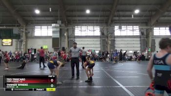 84 lbs Round 4 (6 Team) - Tanner Wineke, Rampage vs Teo Triscaro, Terps Xtreme