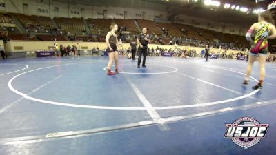 118 lbs Consolation - Claire Lancaster, Norman Grappling Club vs Desten Pierce, Standfast