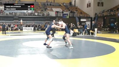 126 lbs Final - Sara McLaughlin, Choate Rosemary Hall vs Sela Rozov, Blair Academy