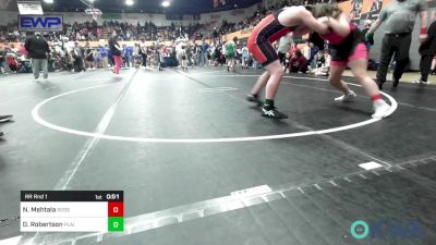 160 lbs Rr Rnd 1 - Nikita Mehtala, Redskins Wrestling Club vs Damian Robertson, Plainview Youth Wrestling Club