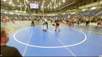 123 lbs Quarterfinal - Alayna Gomez, Grand Island Legacy Girls WC vs Zoe Chamberlin, Chatfield WC