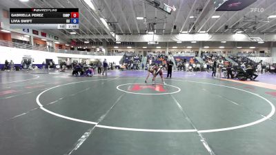 145 lbs Cons. Round 4 - Livia Swift, Ottawa University vs Gabriella Perez, Campbellsville University