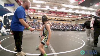 49 lbs Consolation - Greyson Bode, Perry Wrestling Academy vs Everlee Henderson, Standfast OKC