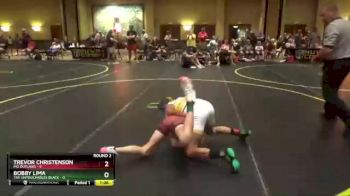 90 lbs Round 2 (4 Team) - Trevor Christenson, MO Outlaws vs Bobby Lima, The Untouchables Black