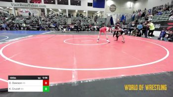 101 lbs Quarterfinal - Drew Dawson, Mat Sense vs Kingston Cruzat, Mad Dawg Wrestling Club