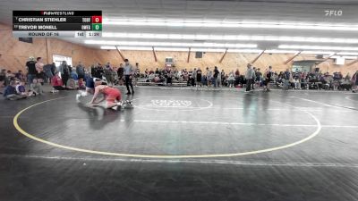 220 lbs Round Of 16 - Christian Stiehler, Tobyhanna vs Trevor Monell, Owego