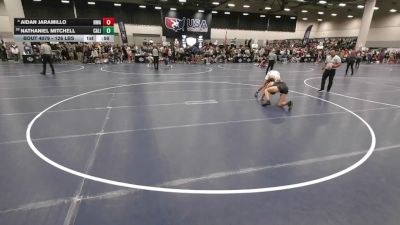 126 lbs Quarters - Nathaniel Mitchell, California vs Aidan Jaramillo, Nolf Wrestling Academy