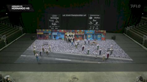 Hernando HS "Hernando MS" at 2025 WGI Percussion/Winds World Championships