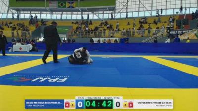 VICTOR HUGO NOVAES DA SILVA vs DAVID MATHEUS DE OLIVEIRA SILVA 2026 FPJJ Circuito Paulista GI Etapa 3