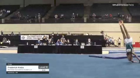 Frederick Krebs - Floor, Rochester Gymnastics Academy of Minnesota - 2021 USA Gymnastics Development Program National Championships