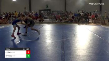 115 lbs Prelims - James Clack, Team Tulsa vs Bryce Young, Lebanon WC