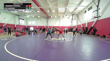 197 lbs Champ. Round 2 - Brandon Townsell, Arizona Christian vs Leo Rameriez, Lemoore College