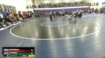 126 lbs Semifinal - Keira Zimmerman, Moscow vs Emma Younger, Post Falls