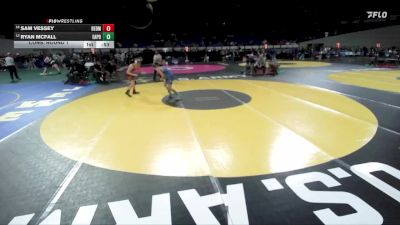 5A Boys 113 lbs Cons. Round 1 - Sam Vessey, Redmond Boys vs Ryan McFall, Eagle Point Boys