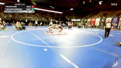 150 Class 1 lbs Semifinal - Kellen Long, Butler vs Braxton Emerson, Lexington