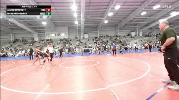 105 lbs Rr Rnd 1 - Jacob Barrett, TNWC Blue vs Hassan Farhan, Iron Horse