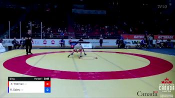 57kg Round 5 - Treye Trotman, London-Western WC vs Roshaun Daley, GTA WC