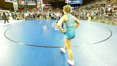 120 lbs Round Of 64 - Hannah Henderson, MO vs Kylie Brigman, NC