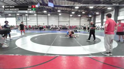 132 lbs Rr Rnd 2 - Matt Mayr, 84 Athletes Red - HSB vs Alex Marchetti, Mat Assassins Silver - HSB