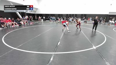113 lbs Vince McCoy, Team Indiana Blue vs Carson Raper, North Carolina