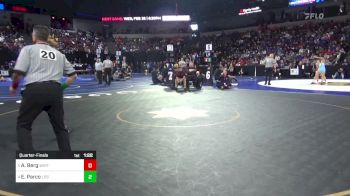 150 lbs Quarterfinal - Anthony Berg, Whitney vs Ethan Parco, Los Gatos