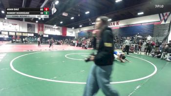 113 lbs Cons. Round 2 - Adan Diaz, Beckman vs Robert Rodriguez, Chino