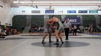 285 lbs match Dan Bittner Binghamton vs. Wes Schreoder Eastern Michigan