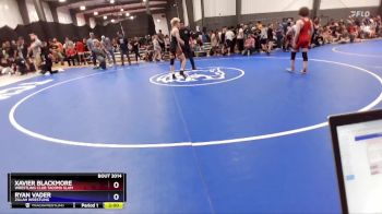 132 lbs Cons. Round 5 - Xavier Blackmore, Wrestling Club Tacoma Slam vs Ryan Vader, Zillah Wrestling