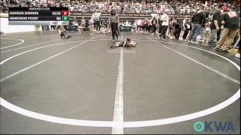 43 lbs Rr Rnd 3 - Dawson Sherrin, Bridge Creek Youth Wrestling vs Genevieve Foust, Shelton Wrestling Academy