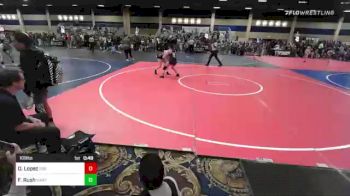 109 lbs Consi Of 16 #2 - Delilah Lopez, Dog Pound Wrestling vs Faith Rush, Martin Luther King Riverside