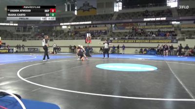 285 lbs Prelim - Isaiha Casto, Glenville St. vs Ogden Atwood, UNC Pembroke