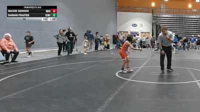 68 lbs Round 5 (6 Team) - Maxim DeShon, Neighborhood Wrestling vs Darian Fraites, Capital City WC