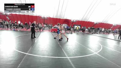 165 lbs Quarterfinal - Christian Bass, Askren Wrestling Academy vs Conner Johnson, Wrestling Factory