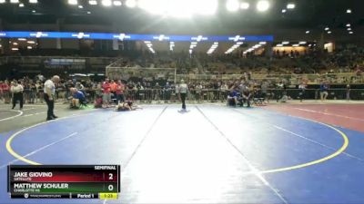 106 2A Semifinal - Matthew Schuler, Charlotte Hs vs Jake Giovino, Satellite