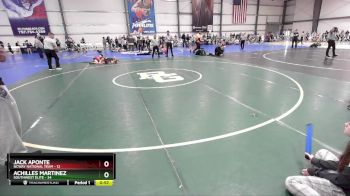84 lbs Rd# 10- 4:00pm Saturday Final Pool - Achilles Martinez, SouthWest Elite vs Jack Aponte, NCWAY National Team