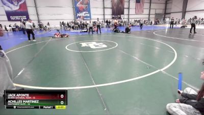 84 lbs Rd# 10- 4:00pm Saturday Final Pool - Achilles Martinez, SouthWest Elite vs Jack Aponte, NCWAY National Team