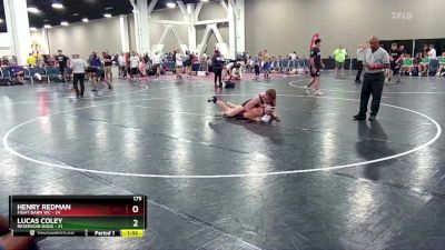 175 lbs Round 5 (10 Team) - Lucas Coley, Reservoir Dogs vs Henry Redman, Fight Barn WC