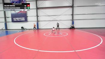 52 lbs Rr Rnd 2 - Leland Reeves, The Shop 814 vs Oliver Bartholomew, Grit Mat Club Blue