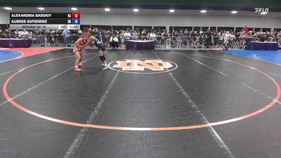 112 lbs Round Of 32 - Alexandria Barskiy, NJ vs Aubree Gutierrez, CA