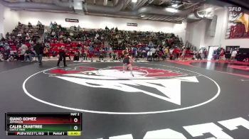 126 lbs Cons. Round 1 - Caleb Crabtree, Castle View vs Giano Gomez, Jefferson