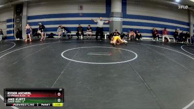 88 lbs Round 6 (8 Team) - Ryder Ascherl, U2 Uprising Black vs Jake Kurtz, Junior Terps