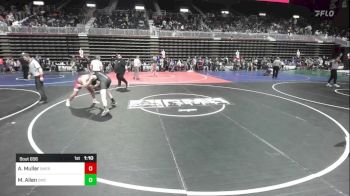 190 lbs Rr Rnd 1 - Ayden Muller, Sheridan WC vs Maksim Allen, Dwc